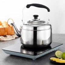 Bouilloire épaissie inox bouilloire gaz grande capacité cuisinière Induction gaz bouilloire sifflante universelle bouilloire sifflante