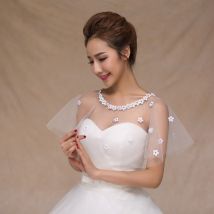 mariage dentelle boléro mariage veste offre spéciale mariée enveloppes accessoires de mariage ivoire veste
