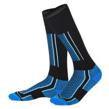 Hommes femmes hiver Sports de plein air Snowboard Ski épaissir thermique Tube chaussettes vélo chaussettes Sports de plein air Ski cyclisme chaussette