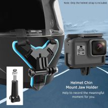 Sangle de casque de moto pour GoPro Hero 7 6 5 Black Hero 4/3 360, support d&#39;appareil photo pour AKASO Campark