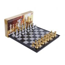Jeu d'échecs pliant convivial enfants portables enfants jeux de société de formation jeu de loisirs jouets jeu échiquier.