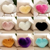 Coussin en forme de coeur Coussin en peluche oreillers maison canapé décoration Coussin Decoratif Funda Cojin décoratif taie d'oreiller