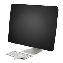Protecteur noir de couverture de poussière de moniteur d'ordinateur de Polyester de 27 pouces sans doublure douce intérieure pour l'écran d'affichage à cristaux liquides d'imac