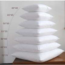 Solide pur coussin noyau de remplissage oreiller noyau de voiture oreiller jet oreiller noyau coussin Insert pour oreiller intérieur remplissage PP coton