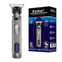Kemei – tondeuse à cheveux professionnelle sans fil pour hommes, rasoir à barbe électrique, avec boîtier en métal, puissant, Original