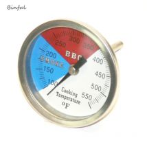 Thermomètre à viande avec cadran en acier inoxydable, accessoires de BBQ, jauge de température, sonde de cuisson des aliments, outils de cuisine ménagers