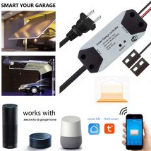 contrôleur intelligent d'ouvreur de porte de Garage de commutateur de WiFi fonctionnent avec l'alexa Echo