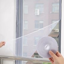 Moustiquaire de fenêtre furtive, filet de fenêtre en maille pour bricolage