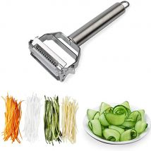 en acier inoxydable pomme de terre concombre carotte râpe Julienne éplucheur légumes fruits éplucheur Double rabotage râpe outils