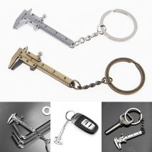 Mini pied à coulisse Portable en alliage de Zinc de 0 à 40mm, avec porte-clés et précision de 1mm pour la mesure des bijoux