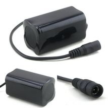 Puissance 6400 mAh 8.4 v li-on 4x18650 chargeur batterie pour vélo vélo lumière phare