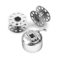 3 pièces/ensemble ménage argent métal Machine à coudre canette étui Machine à coudre accessoires canette étui pour Machine à coudre de Style ancien