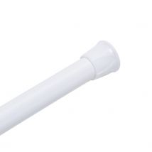 Rideau de douche extensible à ressort télescopique filet Voile Tension tringle à rideau 55-90CM