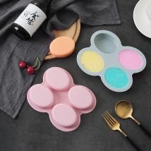 Multi-fonction Silicone savon moule bricolage 4 grilles Silicone savon moule à la main artisanat savon outil fabrication de savon