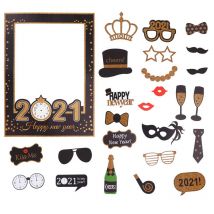 nouvel an fête accessoires Photo portable cadre Photo décorations de fête