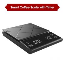 Deko – balance à café 3KG/0.1g avec minuterie, appareil de cuisine intelligent, avec goutte-à-goutte,