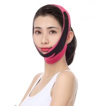 Couleur rose et noire réduire Double menton réglable V visage pansement mince ceinture faciale levage du visage minceur outils de beauté STL4