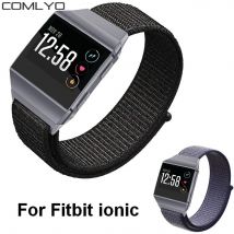 Les plus récents bracelets de montre COMLYO pour Bracelet à puce Fitbit ionique Bracelet de remplacement pour Bracelet à Bracelet ionique Fitbit