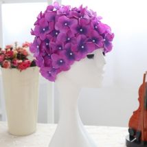 Balight femmes fleurs bonnet de bain été dames bonnet de bain pour cheveux longs