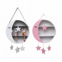 Étagères murales flottantes, pour la décoration de la maison, décoration murale pour chambre d'enfant, étagères modernes pour organisateur mural