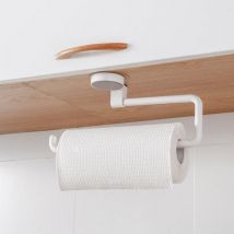 Support de rangement support de cuisine porte-serviettes pas de Perforation sans couture salle de bain étagère film plastique cintre support de rangement porte-serviettes en papier