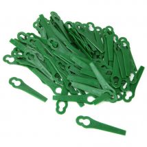 En plastique coupe gazon Lames De Rechange Pour Tondeuse à gazon Lames 50 pièces/ensemble