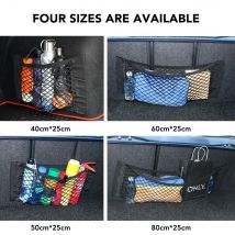 Sac de Rangement De Coffre De voiture En Nylon Maille Filets Filet À Bagages pour BMW E34 E36 E60 E90 E46 E39 E70 F10 F20 F30 X5 X6 X1 X7 X2 X3 X4