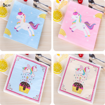 BXLYY-serviettes en papier licorne | 20 pièces, fournitures de fête d'anniversaire pour enfants, nappes décoratives, décorations de maison pour Halloween, noël 7z