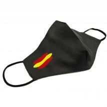 Masque en tissu pour le visage adulte réutilisable avec drapeau d'espagne, original, lavable avec ouverture de filtre.