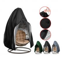 Chaise De Patio étanche Housse de Chaise de Balançoire Pare-Poussière Protecteur Avec Fermeture À Glissière Étui De Protection Extérieur Suspendu Oeuf Chaise Couverture