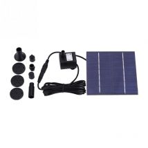 7V 1.2W solaire pompe à eau panneau jardin énergie solaire 200L/H fontaine pompe à eau Kit pour jardin étang piscine aquarium