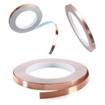 Feuille de cuivre pratique réutilisable ruban de cuivre robuste bande conductrice feuille de cuivre bande conductrice bouclier bande Signal blindage
