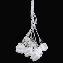 Boîte de rangement en plastique pour dents de lait de bébé, boîte de conservation des dents de lait de bébé, conteneur de dents à pendentif