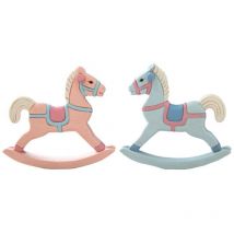 Beaux ornements de cheval décoration de la maison gâteau accessoires de cuisson d'anniversaire pour enfants garçons filles