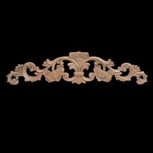 Décoration européenne ornementale bois Applique Onlay bois décalcomanie offre spéciale meubles portes murs bois moulures caoutchouc bois moderne