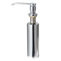Distributeur de savon pour évier de cuisine, en acier inoxydable, bouteille de grande capacité de 300ml, pour Lotion