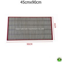 Petit rideau de bambou de 45x90 cm | Pour les sacs, largeur de la machine 45 de longueur