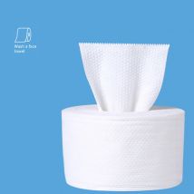 Serviette pour le visage jetable Non tissée | Serviette pour le visage, tissu Facial, coton démaquillant, rouleau de papier