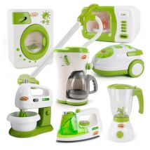 Faire semblant de jouer cuisine enfants jouets Machine à café grille-pain mélangeur aspirateur cuisinière jouets pour enfant jouets appareils ménagers