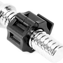 Collier d'haltères de taille olympique verrouille la mâchoire de verrouillage rapide de levage de poids de pince de barre de 28mm, 1 paire