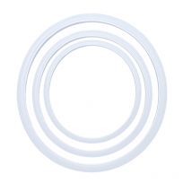 Joints d'autocuiseur en caoutchouc anneau d'étanchéité en Silicone de remplacement pour pièces de joint d'autocuiseur de cuisine électrique 18/20/22cm