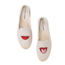 Tienda Soludos Espadrilles femmes chaussures plates précipité Zapatillas Mujer Espadrille pêcheur conduite paille de chanvre