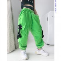 Pantalons de pour adolescents été style hip hop unisexe-bébé pantalons enfants vêtements de danse modis ws822