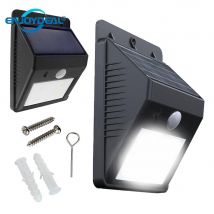 1 Pc lampe solaire PIR capteur de mouvement applique murale extérieur jardin rue cour corps humain Triangle sans fil sécurité veilleuse