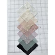 tissu en mousseline de soie Jacquard Hanfu tissu de Base en crêpe bricolage