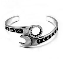 Outils Clé Bracelet Hommes Titane Acier Inoxydable Manchette Bracelets Moto Bracelets Hommes Bijoux pulseiras
