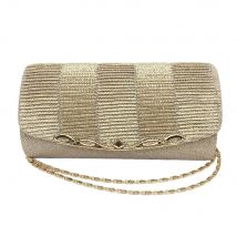 Sac de soirée brillant pour femmes, pochette avec chaîne, à paillettes, de luxe, pour fête de mariage, à la , 2022
