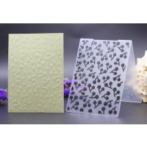 AlinaCraft-modèle de dossiers en plastique 10.5x15cm | Pour album à faire-même carte, emballage de en papier, décoration de fruits cerise