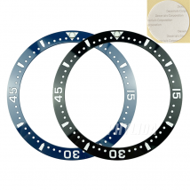 Insert de lunette en céramique, noir/bleu, de , 38mm, pour SKX007 SKX009 conquête Sub Divers, montres de remplacement, accessoires