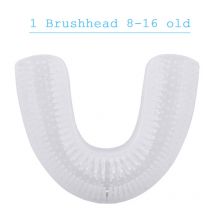 Tête de brosse pour 360 degrés, brosse à dents électrique sonique de Type U, blanchiment des dents, brosse à dents à la lumière bleue, tête de remplacement de la brosse à dents